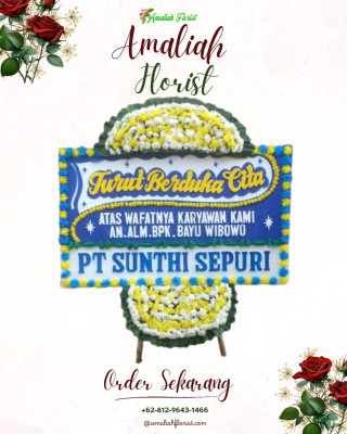 Papan Bunga Duka di Bakarangan