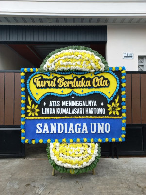 Papan Bunga Duka di Bakarangan